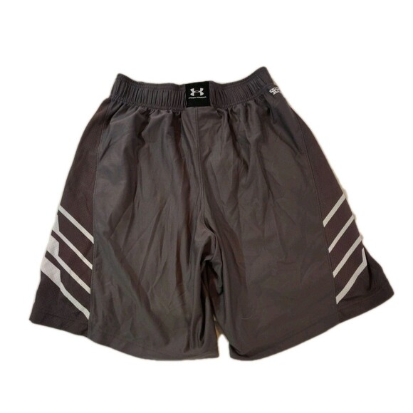 UNDER ARMOUR Select Basketball Shorts Heatgear Medium Loose Gray - Picture 2 of 7